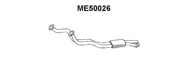 Предглушитель выхлопных газов ME50026