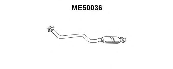 Предглушитель выхлопных газов ME50036