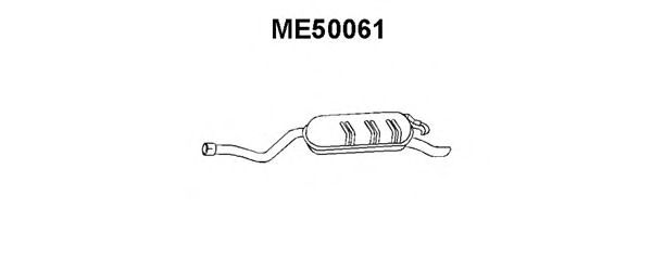 Endschalldämpfer ME50061