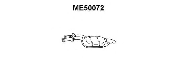 Mittelschalldämpfer ME50072