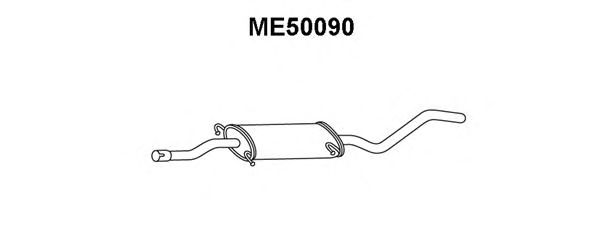 Предглушитель выхлопных газов ME50090