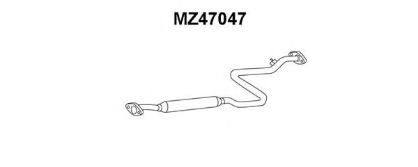 Silenziatore anteriore MZ47047