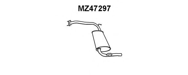 Silenciador posterior MZ47297