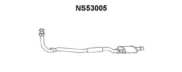 Silenciador posterior NS53005