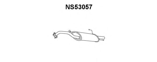 Silenciador posterior NS53057