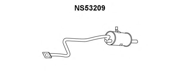 Silenciador posterior NS53209