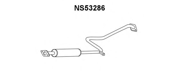 Предглушитель выхлопных газов NS53286