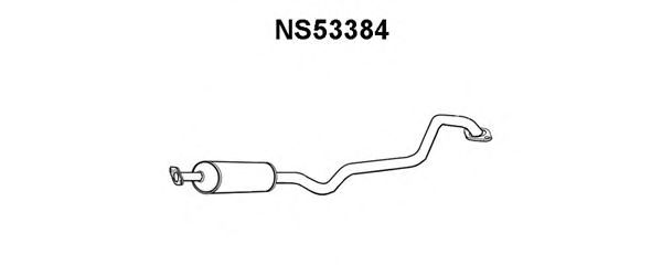 Front Silencer NS53384