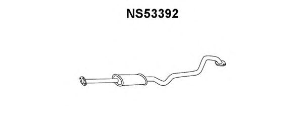 Предглушитель выхлопных газов NS53392