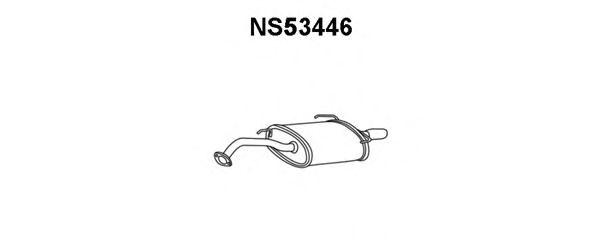 Silenciador posterior NS53446