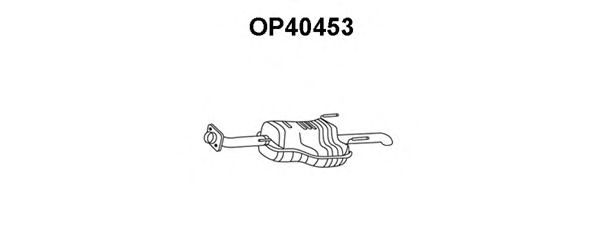 Silenciador posterior OP40453