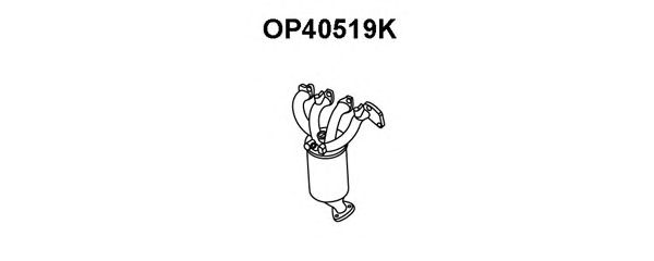 Krümmerkatalysator OP40519K