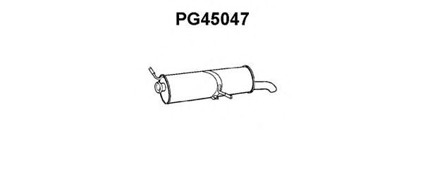 Silenciador posterior PG45047