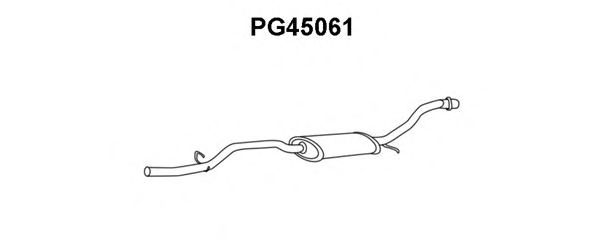 Silenziatore centrale PG45061