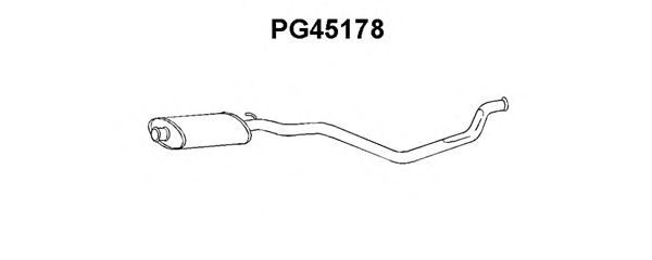 Silenciador posterior PG45178
