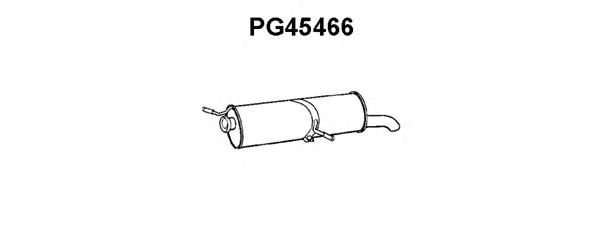 Silenciador posterior PG45466