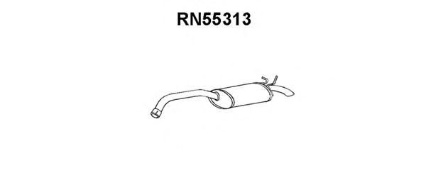 Silenciador posterior RN55313