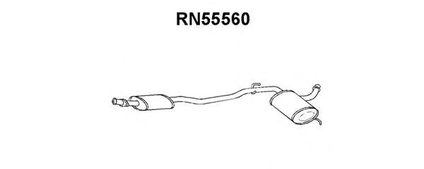 Предглушитель выхлопных газов RN55560