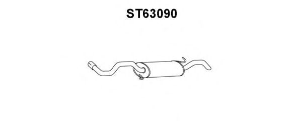 Silenciador posterior ST63090