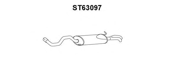 Silenciador posterior ST63097