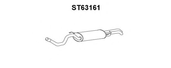 Silenciador posterior ST63161