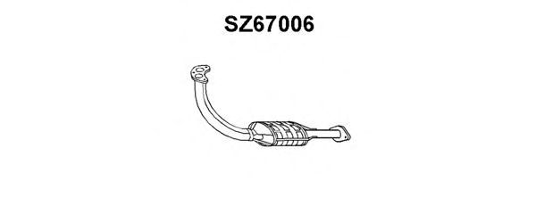 Front Silencer SZ67006