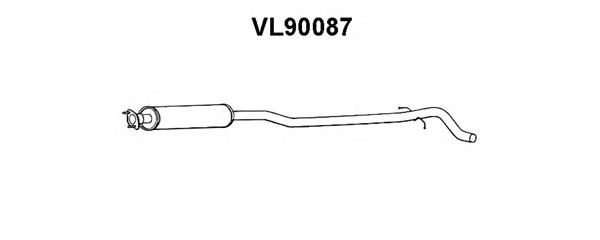 Silenciador posterior VL90087
