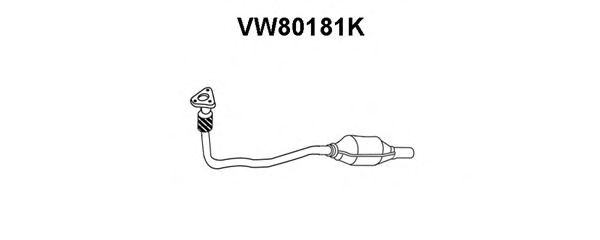 Katalizatör VW80181K