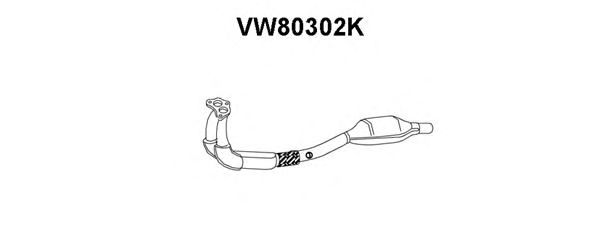 Katalizatör VW80302K