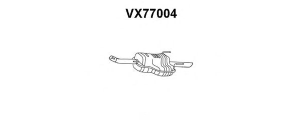 Silenciador posterior VX77004