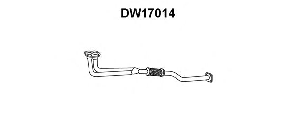 Eksosrør DW17014