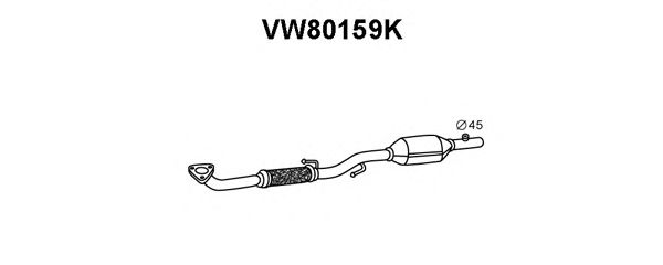 Katalysator VW80159K