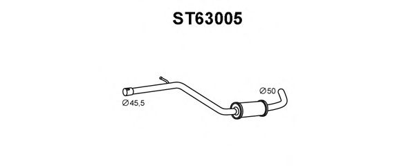 Silenciador posterior ST63005