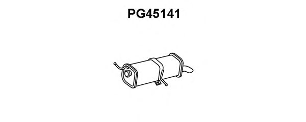 Bagerste lyddæmper PG45141