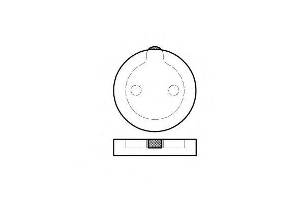 Комплект тормозных колодок, дисковый тормоз P1893.00