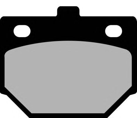 Комплект тормозных колодок, дисковый тормоз PA723