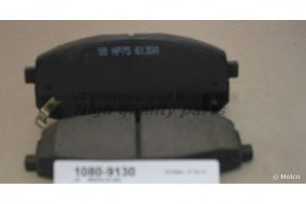 Комплект тормозных колодок, дисковый тормоз 1080-9130