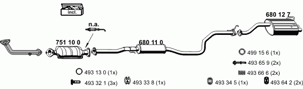 Exhaust System 140045