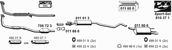 Exhaust System 050278
