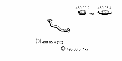 Exhaust Pipe 142410