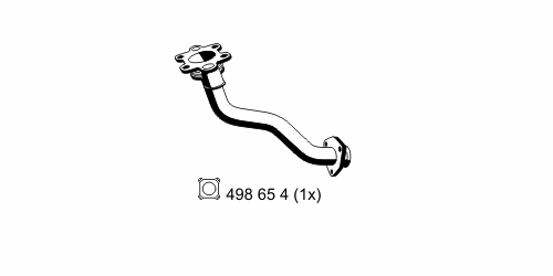 Exhaust Pipe 142441