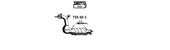 Sistema de gases de escape 031133