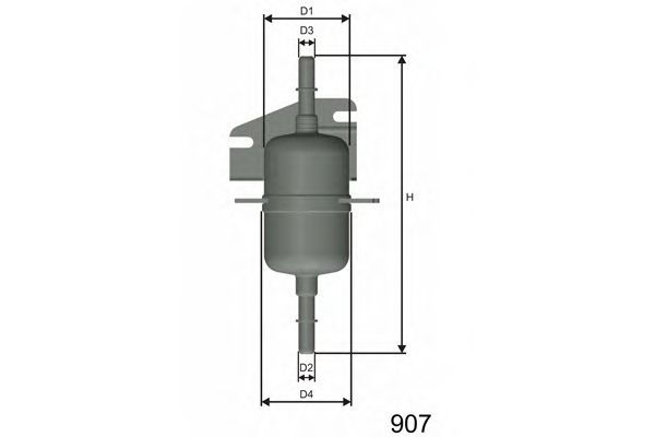 Fuel filter E105