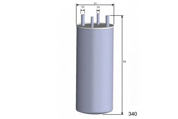 Fuel filter M612