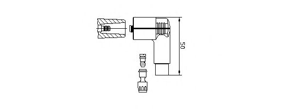 Plug, distributor; Plug, coil 13270A1