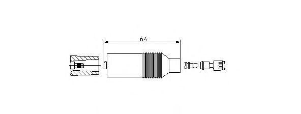 Conector, distribuidor de encendido 13295A1