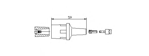 Plug, coil 13551