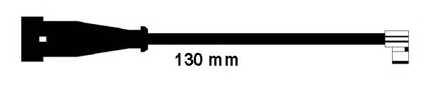 Сигнализатор, износ тормозных колодок FWI303