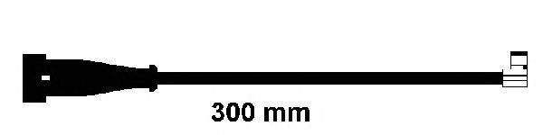 Сигнализатор, износ тормозных колодок FWI305