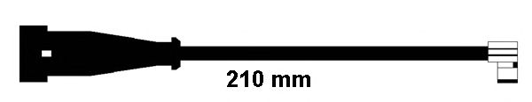 Сигнализатор, износ тормозных колодок FWI306